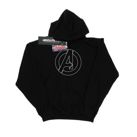 MARVEL  Sweat à capuche AVENEGERS ASSEMBLE A LOGO OUTLINE 