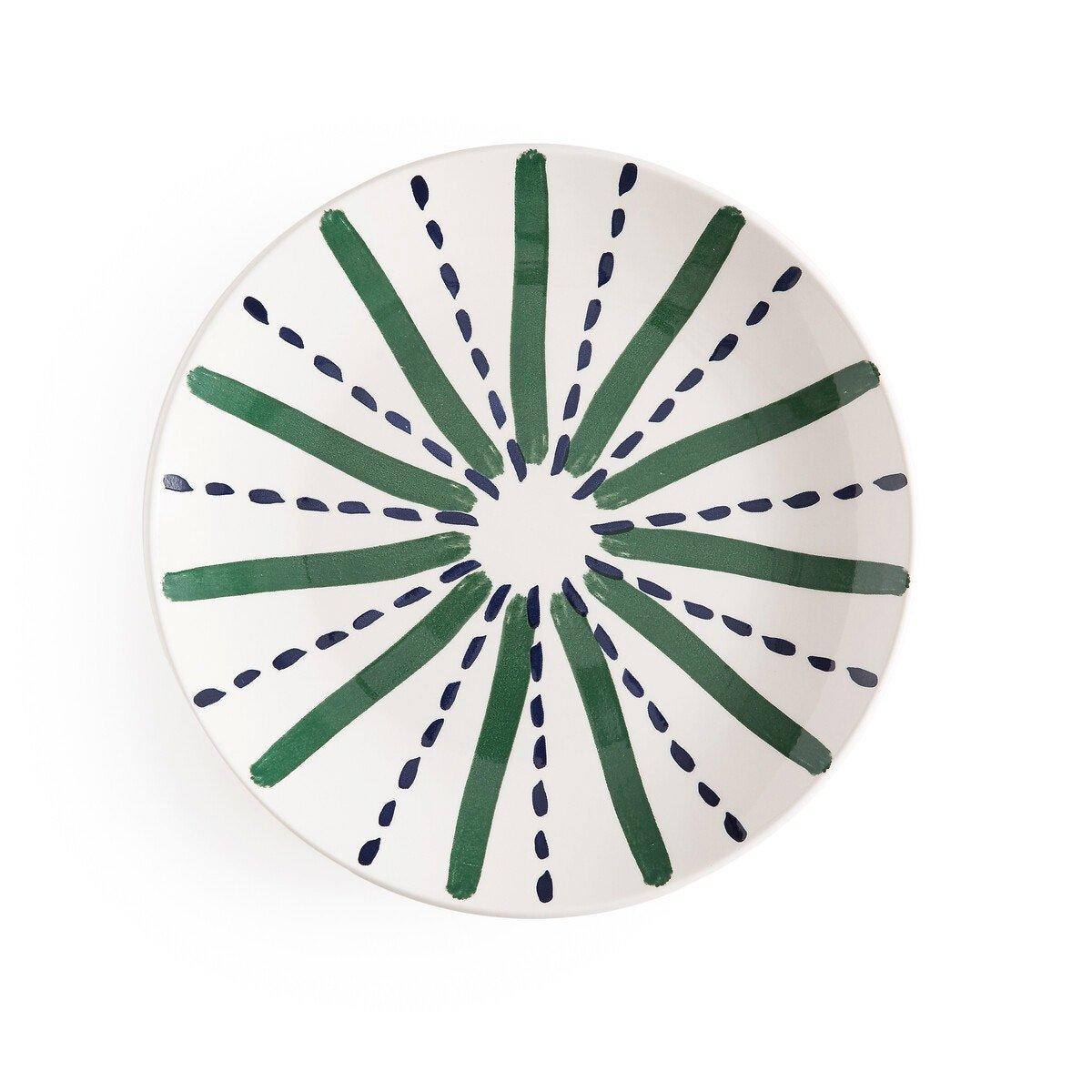 La Redoute Intérieurs 4er-Set flache Teller Riveri  