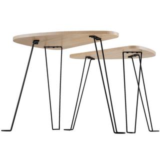 Tectake Ensemble de 2 tables d’appoint Richmond  