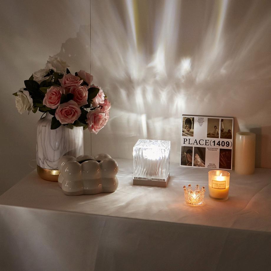 YUWANET  Aurora LED-Projecteur effet aurore boréale 