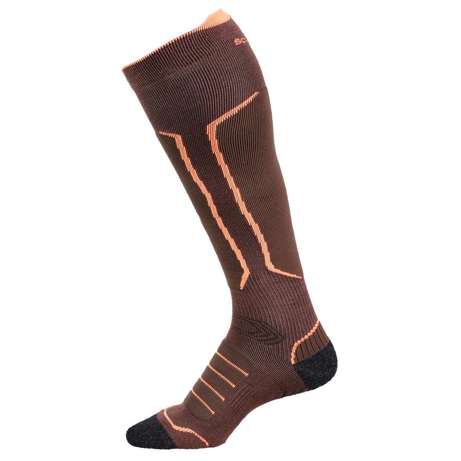 SOLOGNAC Atmungsaktive hohe Schaft Polyamid Socken  