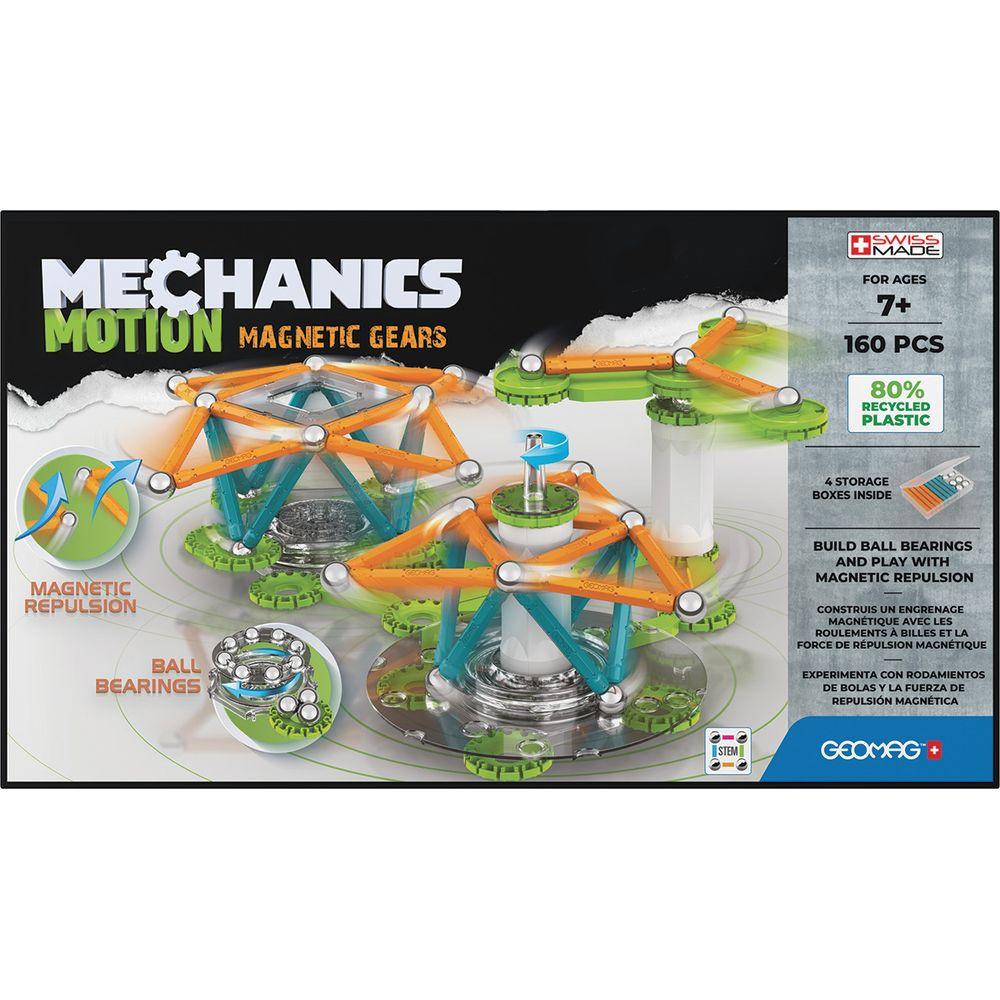 Geomag  Mechas Motion RE 3Magnetische Zahnräder 160 Stück 