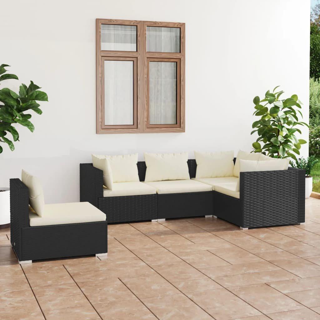 VidaXL Garten-lounge-set poly-rattan  