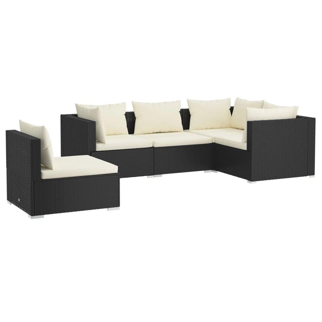 VidaXL Garten-lounge-set poly-rattan  