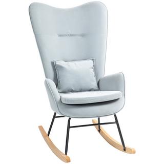 HOMCOM Fauteuil à bascule  