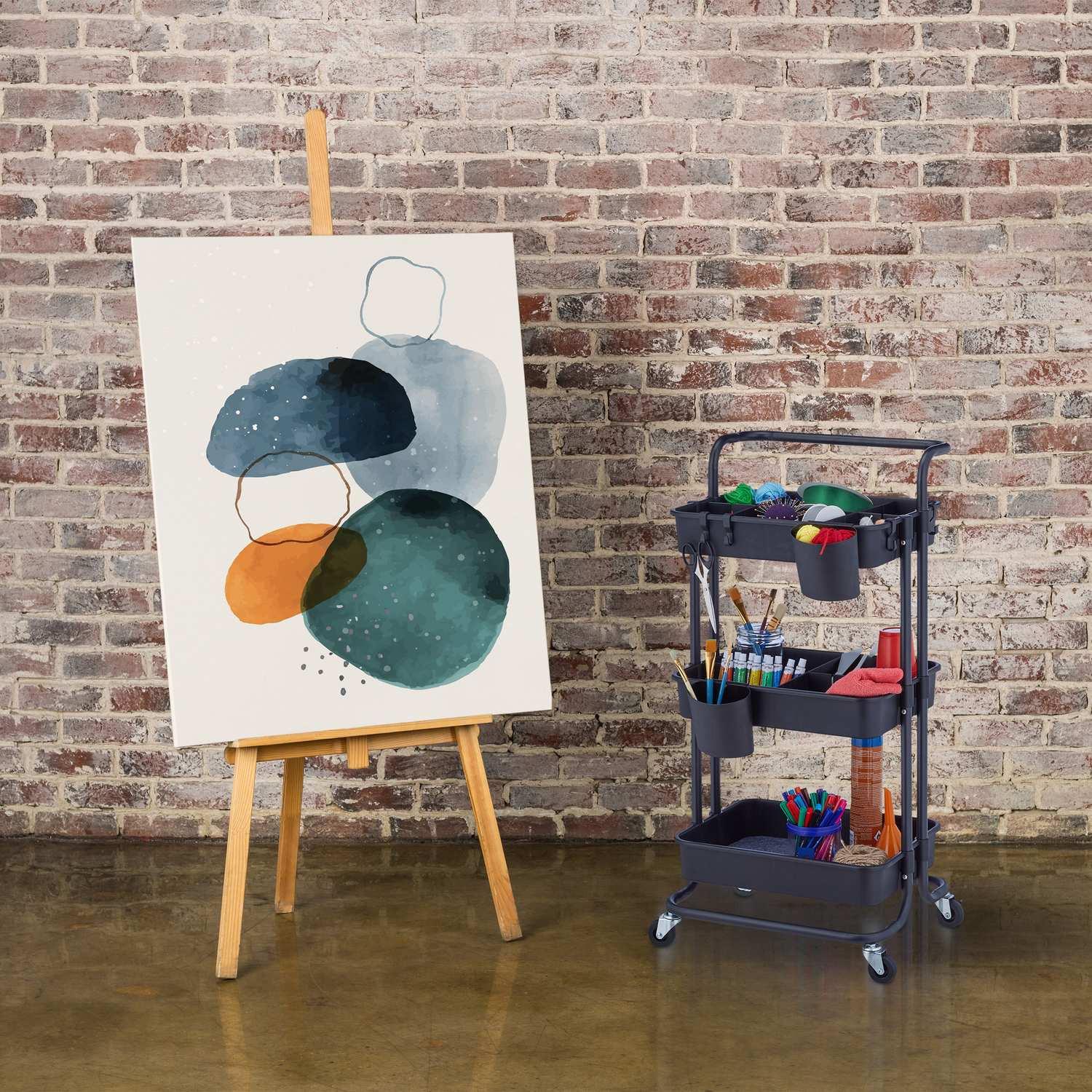 B2X Carrello con 3 ripiani  