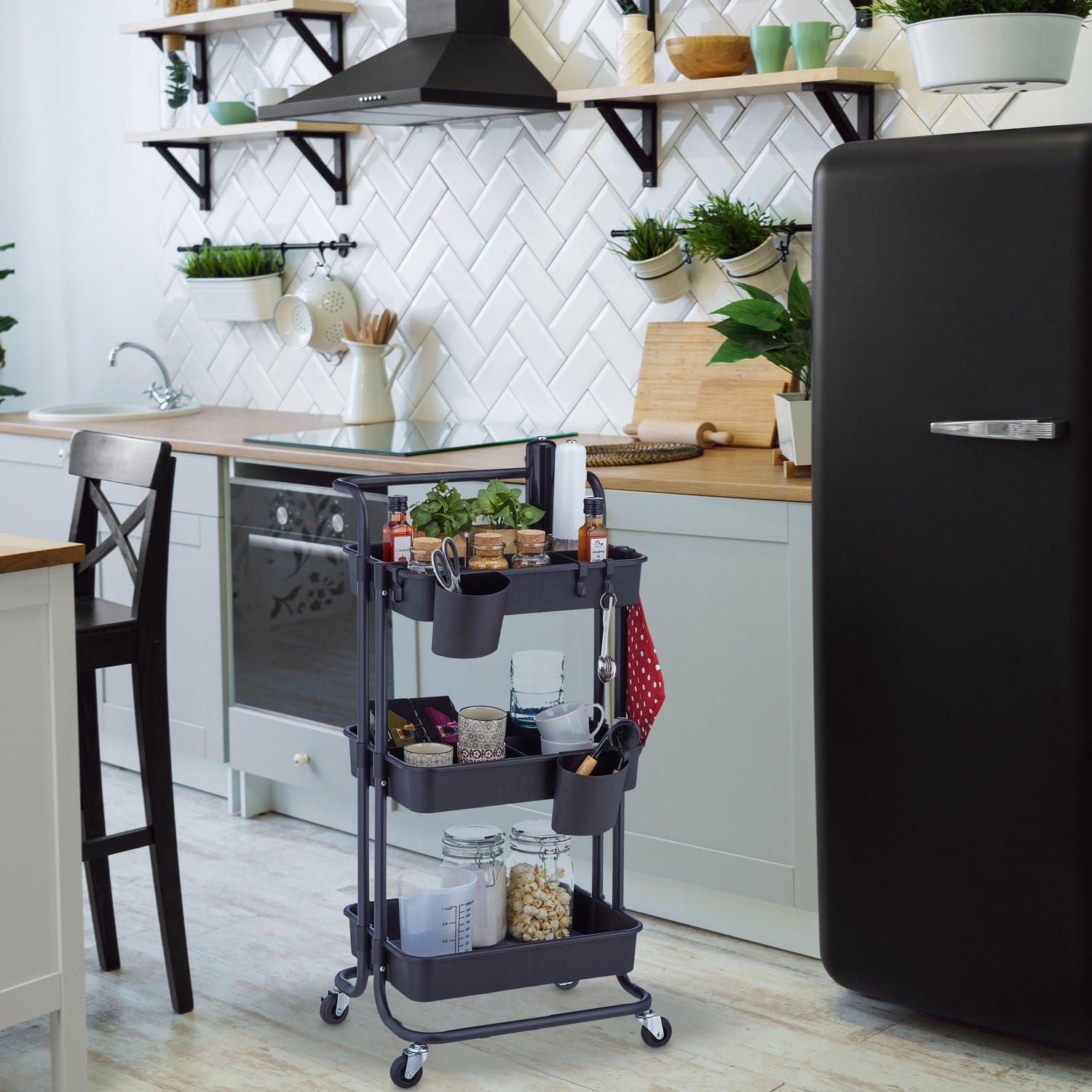 B2X Carrello con 3 ripiani  