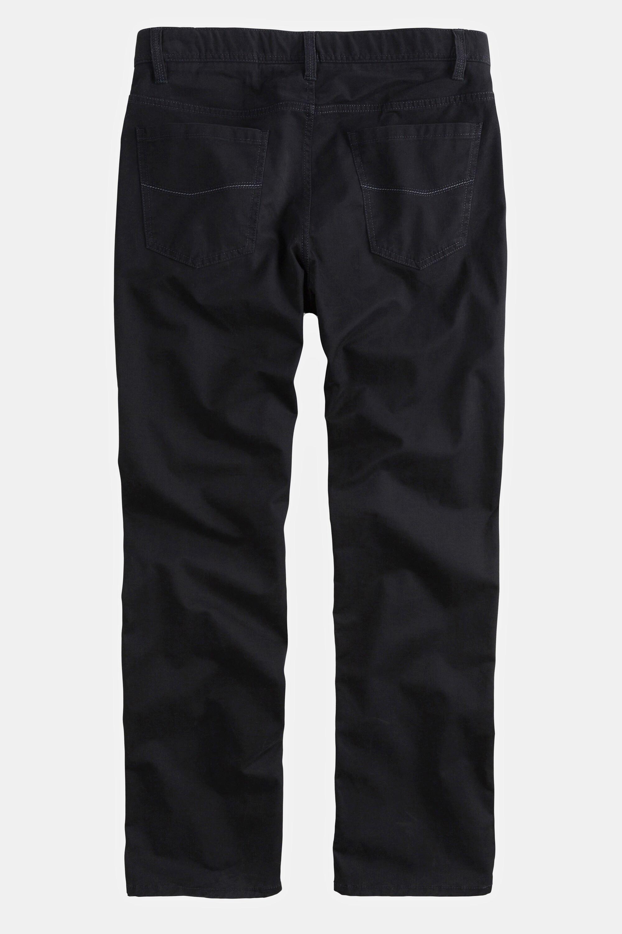 JP1880  Pantaloni di twill con colorazione Superblack, cintura comoda e vestibilità normale 