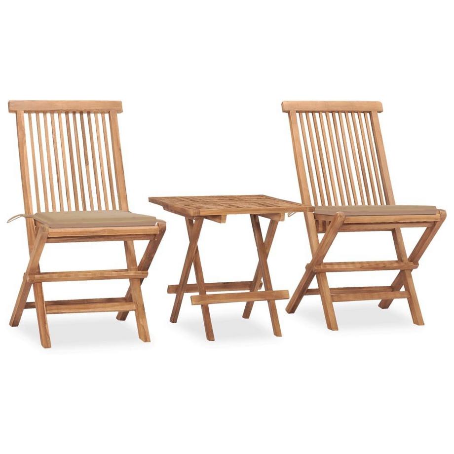 VidaXL Gartenmöbel-set teak  