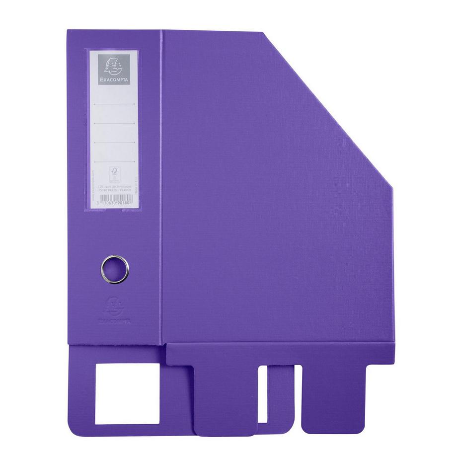 Exacompta Stehsammler PP, Rückenbreite 100mm, 23x31cm für DIN A4 - x 10  