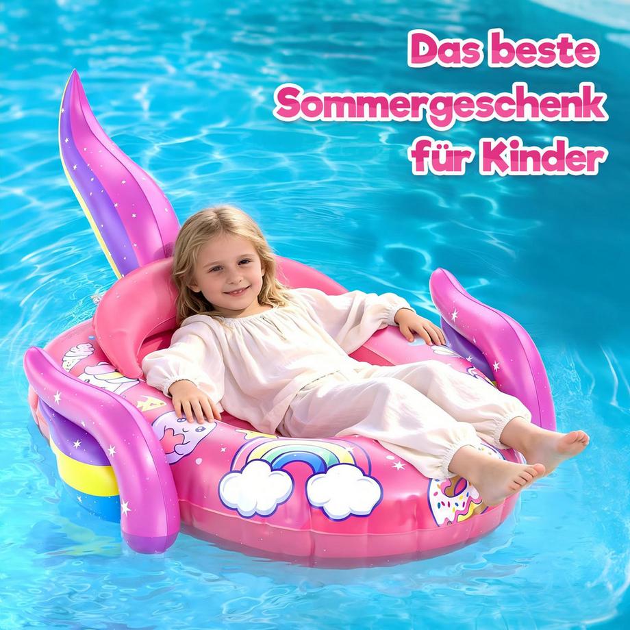 Activity-board Kinderschwimmring mit Wasserpistole, aufblasbarer Schwimmreifen  