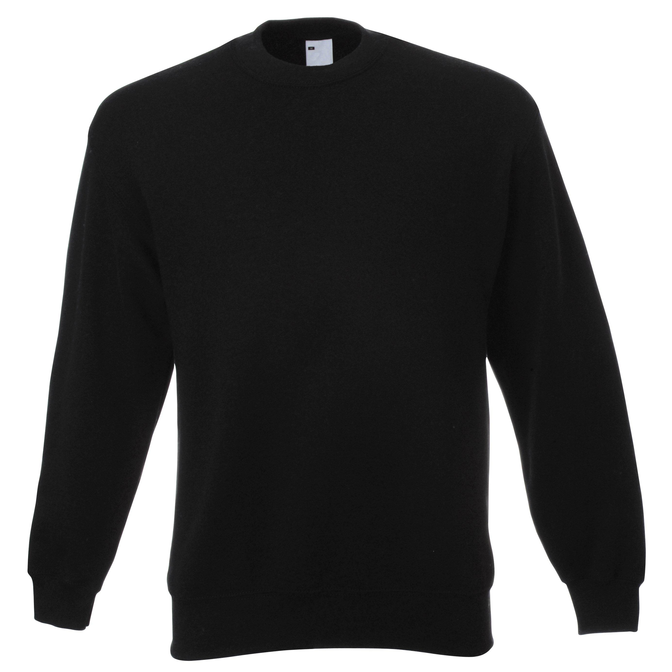 Image of Männer Jersey Sweater Herren Schwarz XXL
