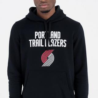 NEW ERA  sweatshirt à capuche portland trail blazers nba 