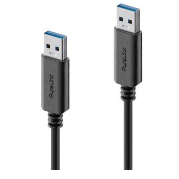 IS2401-005 câble USB 0,5 m USB 3.2 Gen 1 (3.1 Gen 1) USB A Noir