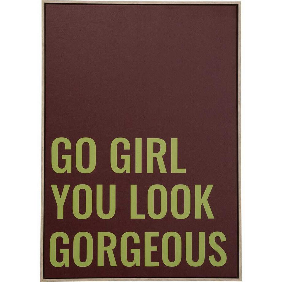 KARE Design Tableau encadré Go Girl 50x70  