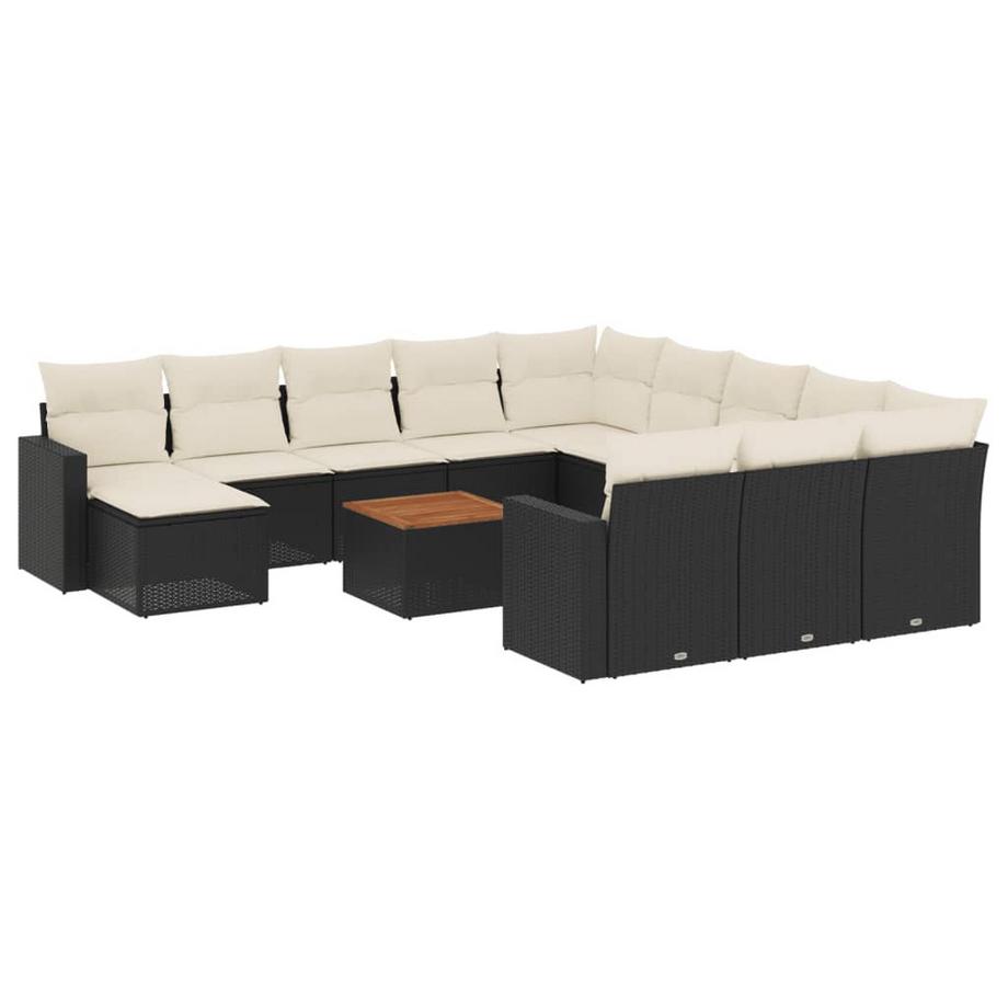 set divano da giardino Polirattan