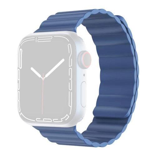 Image of Apple Watch 42/44/45/49mm - Silikonarmband Mit Magnetschlaufe