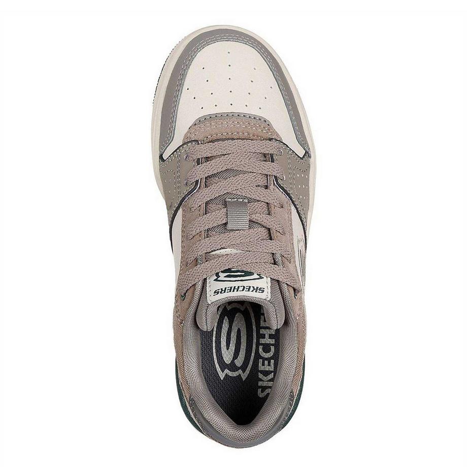 SKECHERS Skx228 Sneaker Niedrig Geschnitten mit Wildlederpanel  