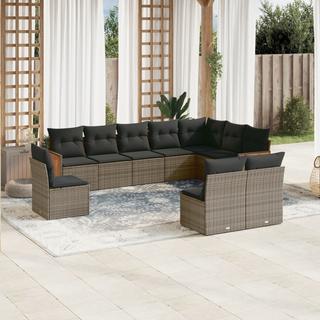 VidaXL Garten sofagarnitur poly-rattan  