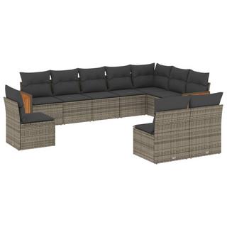 VidaXL Garten sofagarnitur poly-rattan  