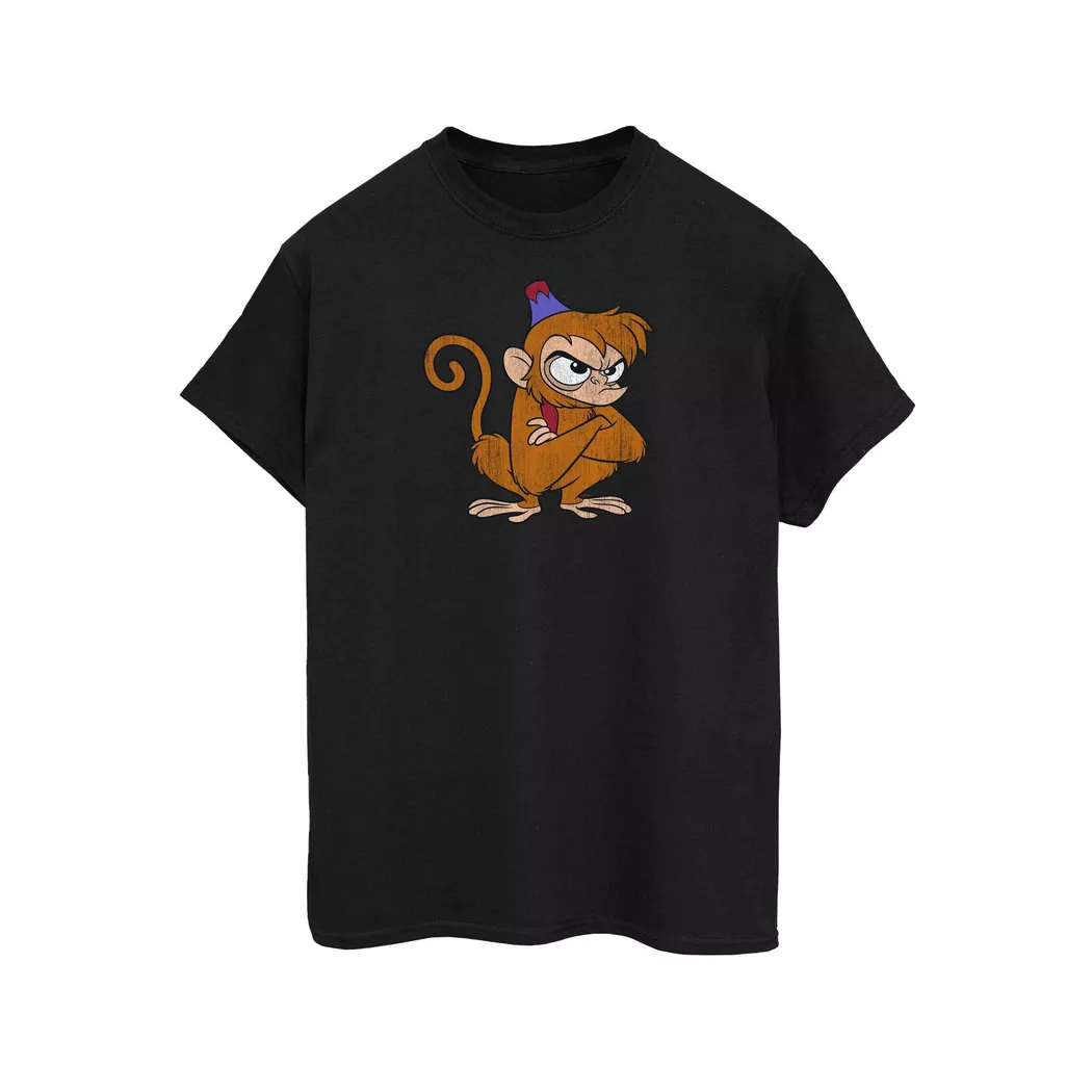 Disney - Angry Abu TShirt, für Damen, Schwarz, Größe XL