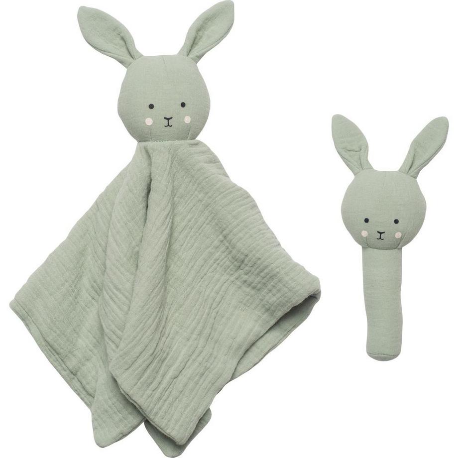 Geschenkset Rassel Hase S1026