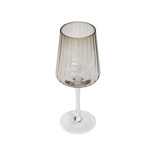 Beliani Weingläser im 4er Set aus Glas Retro QUARTZ  