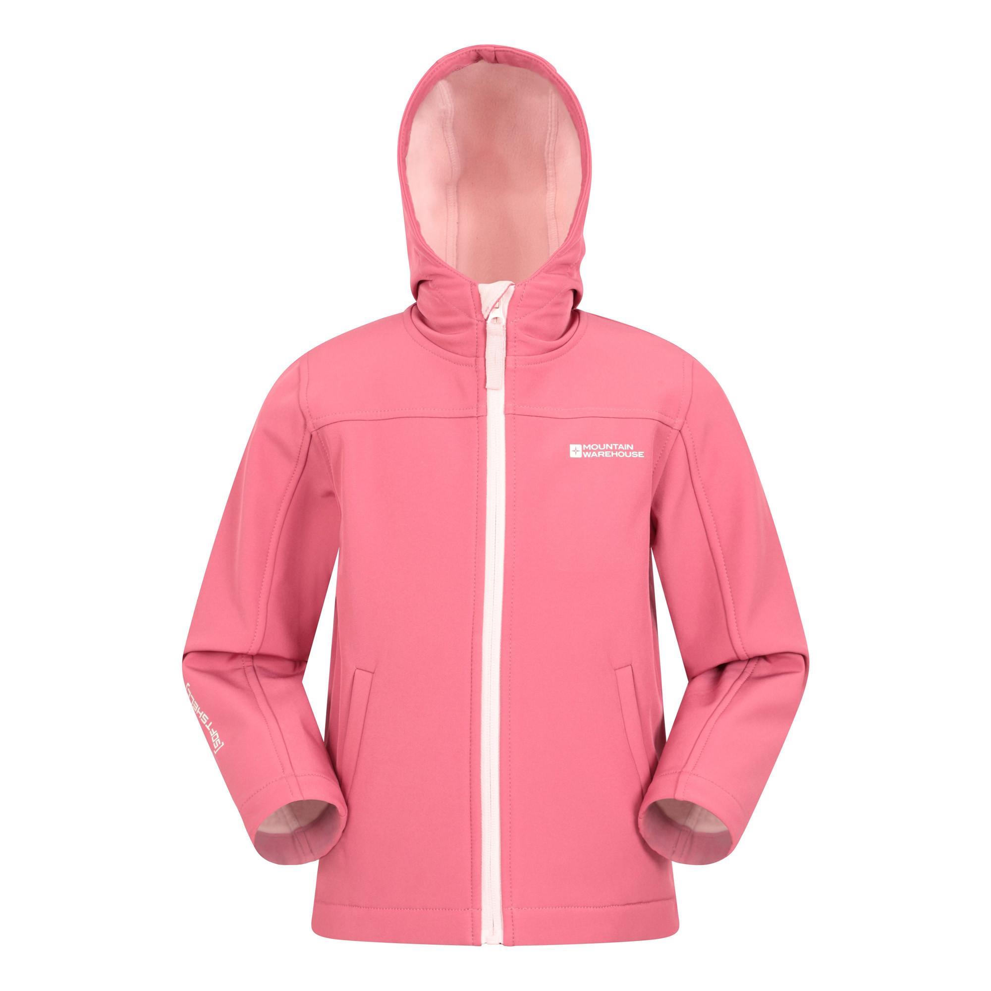 Image of Exodus Softshelljacke Wasserbeständig Mädchen Pink 158