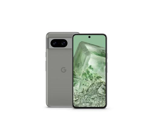 Google  Pixel 8 : smartphone Android sbloccato con fotocamera avanzata, batteria con 24 ore di autonomia e sicurezza efficace - Grigio verde 