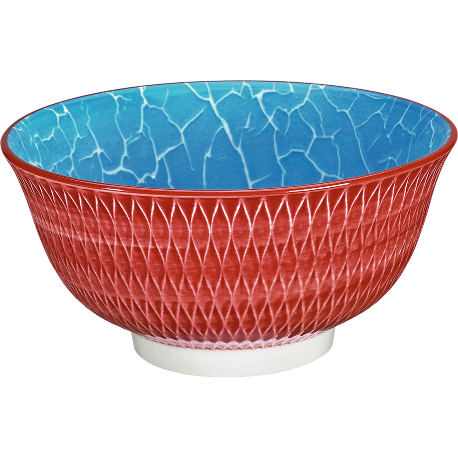 Bowl Amici Rauten Porzellan