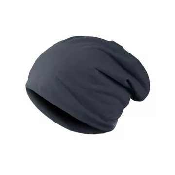 Dünne Beanie im Baggy-Stil - Dunkel