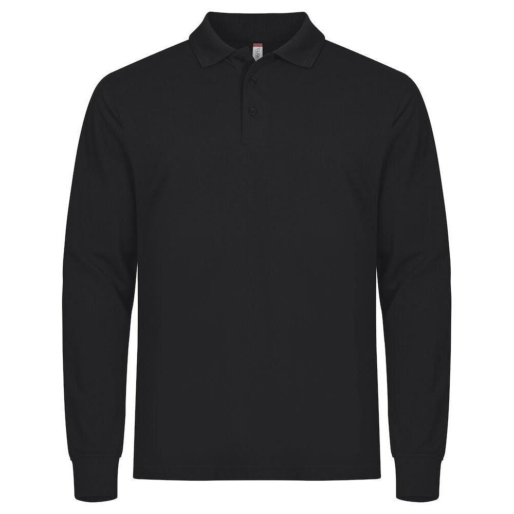 Clique Manhattan Langarm Poloshirt  