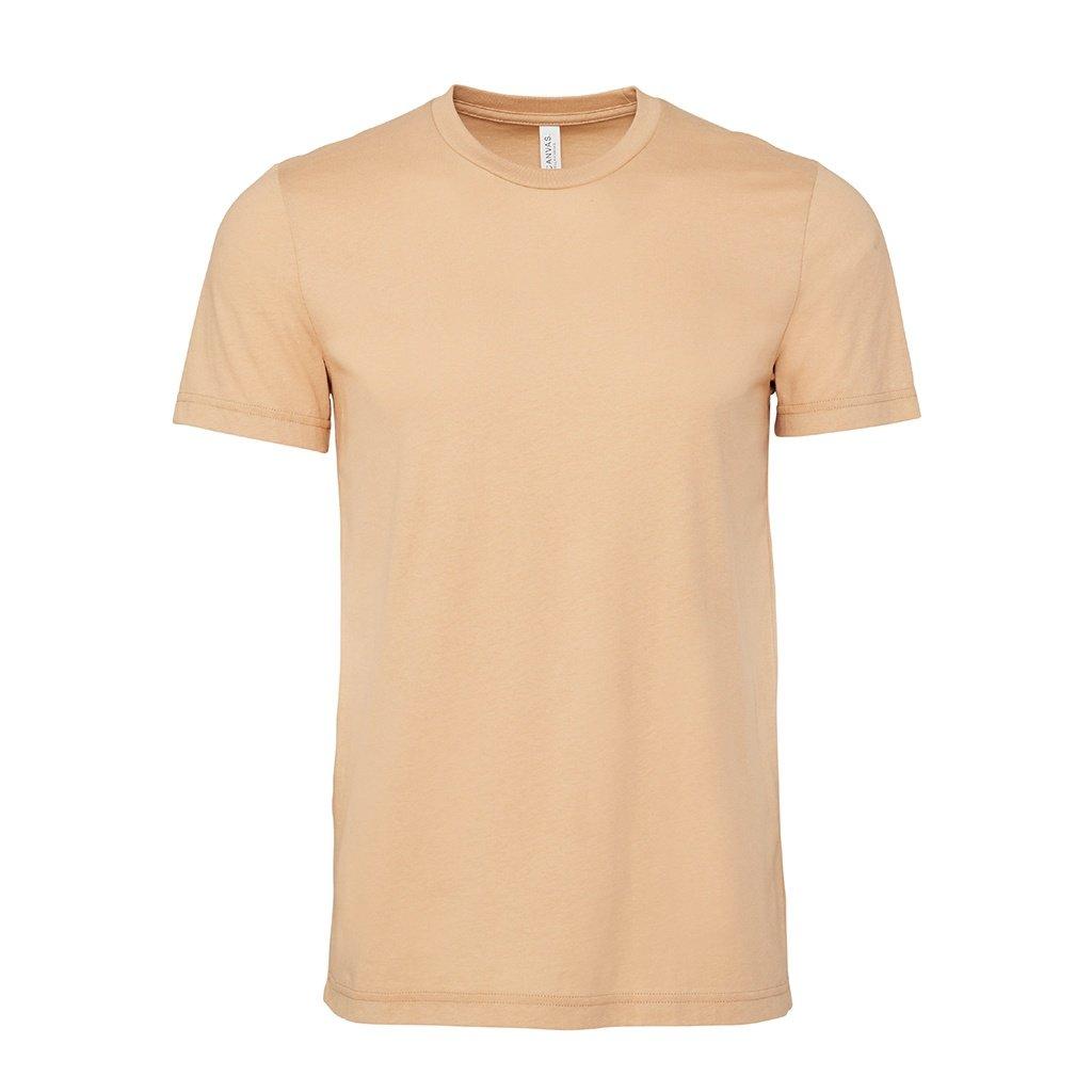 Image of Erwachsene Rundhalsausschnitt Tshirt Damen Sand L