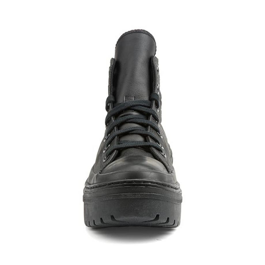 CONVERSE  CHUCK TAYLOR ALL STAR LUGGED HEEL LEATHER PLATFORM-38 