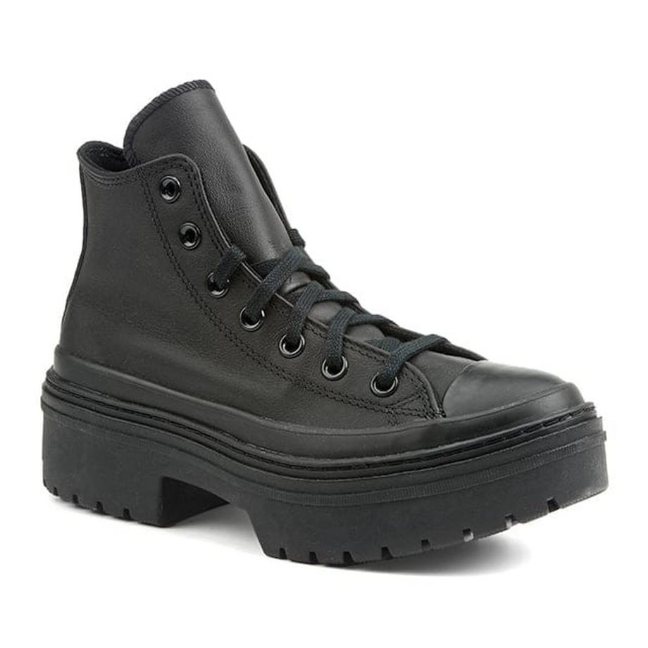 CHUCK TAYLOR ALL STAR LUGGED HEEL LEATHER PLATFORM-38