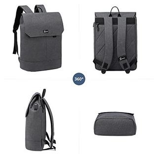 Only-bags.store  Laptop Rucksack, 15,6 Zoll Schulrucksack Teenager mit USB Ladeanschluss & Laptopfach, Anti 