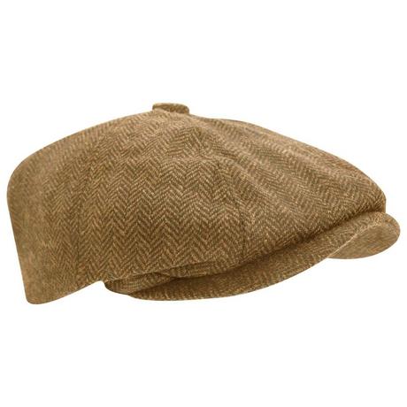 Universal Textiles  Casquette Newsboy 8 panneaux en laine mélangée 