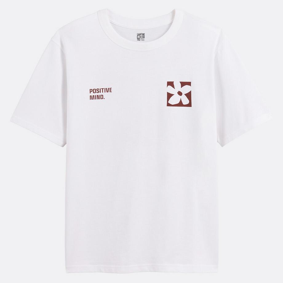 La Redoute Collections T-Shirt en Coton à Motif Floral  