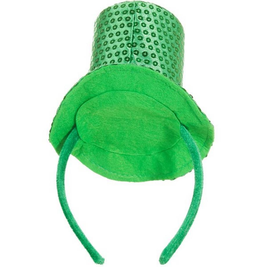 Tectake  Mini-cilindro da Festa di San Patrizio - Trifoglio verde 