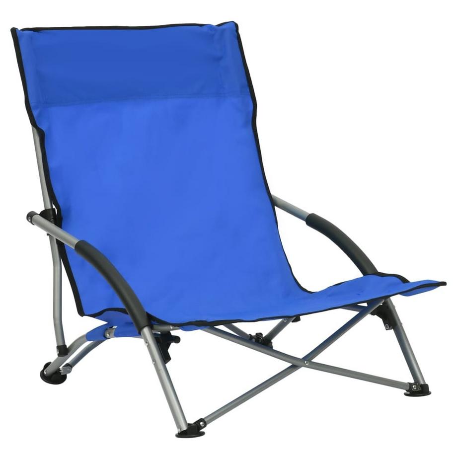 VidaXL Chaise de plage tissu  