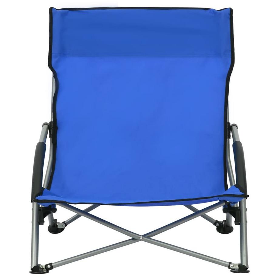 VidaXL Chaise de plage tissu  