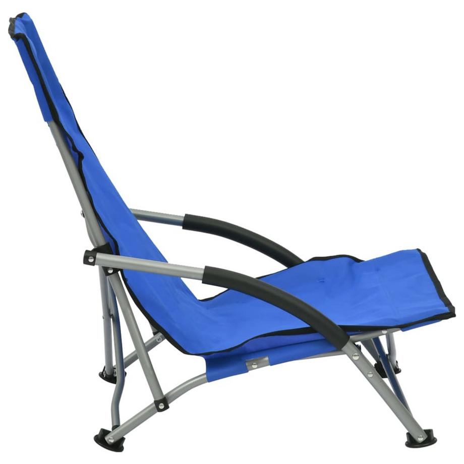 VidaXL Chaise de plage tissu  
