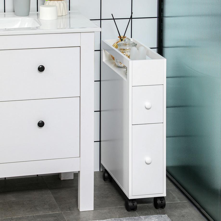 HOMCOM Armoire de toilette  