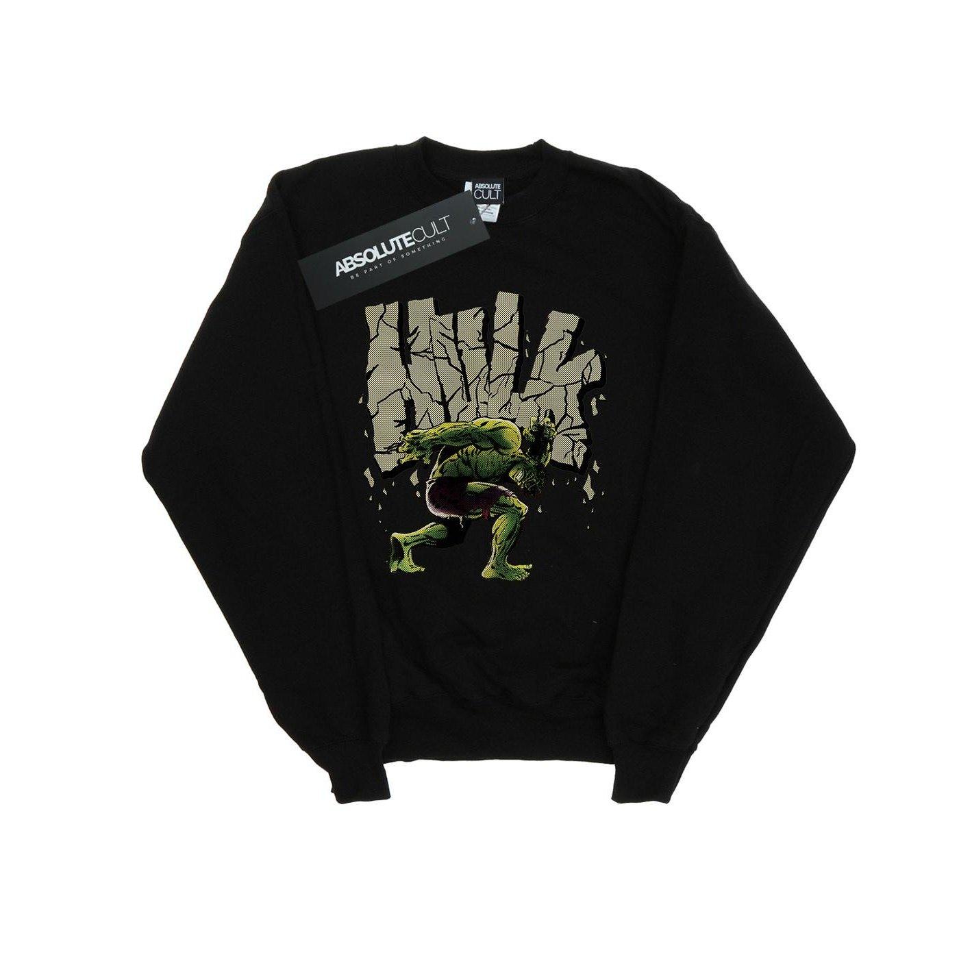 Image of Hulk Rock Sweatshirt Unisex Schwarz 116
