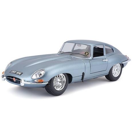 bburago  1:18 Jaguar E-Type Coupe 1961 Blau 