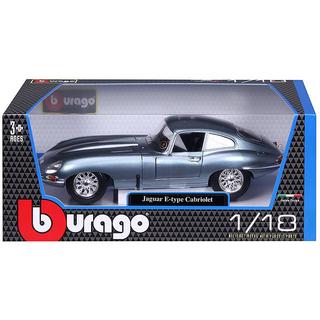 bburago  1:18 Jaguar E-Type Coupe 1961 Blau 