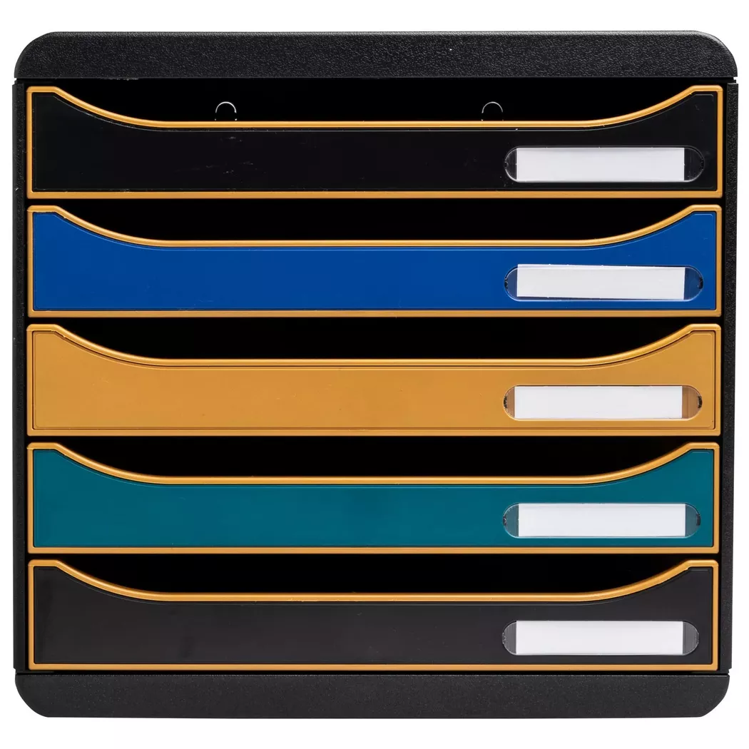 Exacompta Neo Deco Big Box Plus Assorted Colours