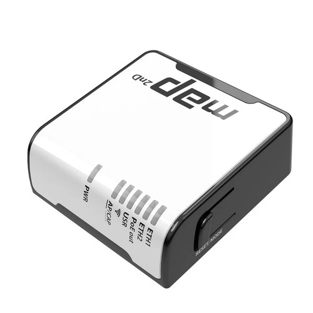 Mikrotik mAP Black. White Power over Ethernet (PoE)