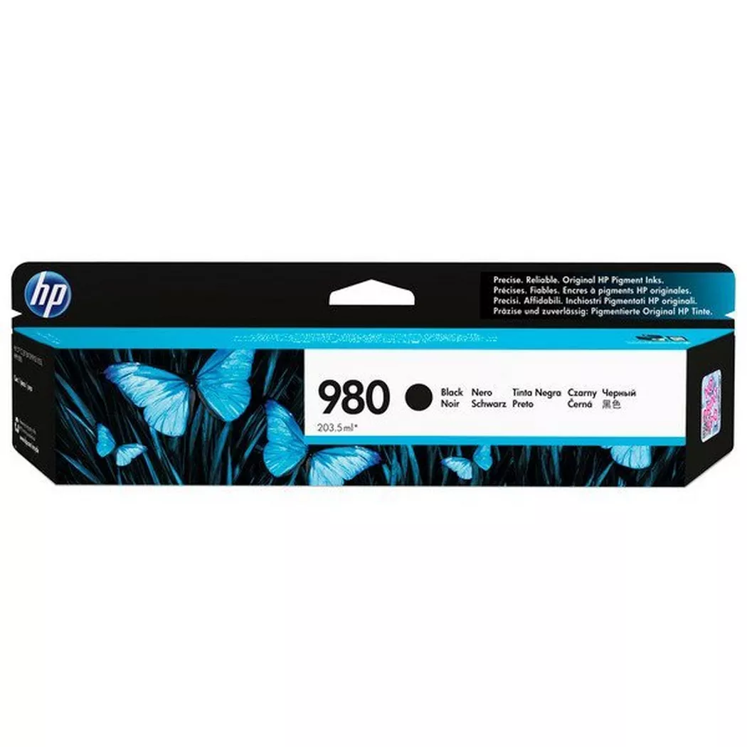 Hewlett-Packard – HP Tintenpatrone 980 schwarz D8J10A OJ Enterprise X585 10’000 S., One Size