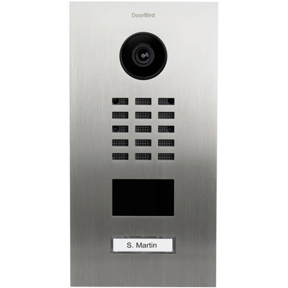 Doorbird  IP Video Türstation D2101V, Edelstahl V2A, gebürstet 